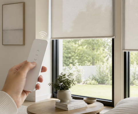Photo of a smart blind