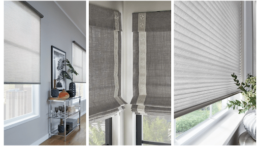 Curtain comparison photo